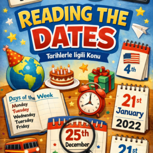 6.Sınıf İngilizce 2.Dönem 1.Sınav Reading the Dates