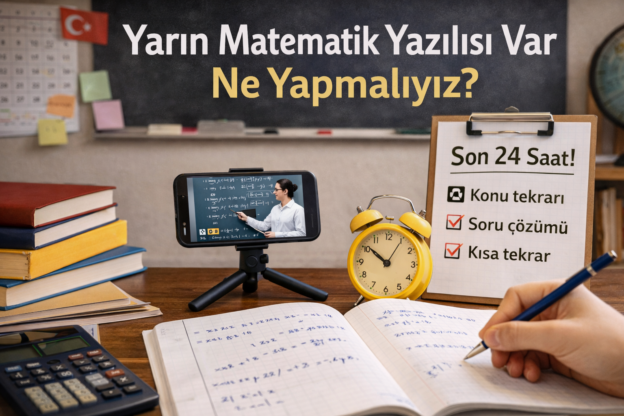 Doğru hazırlanırsanız son 24 saat bile fark yaratır. Yanlış hazırlanırsanız çocuk çalışır ama sonuç alamaz.